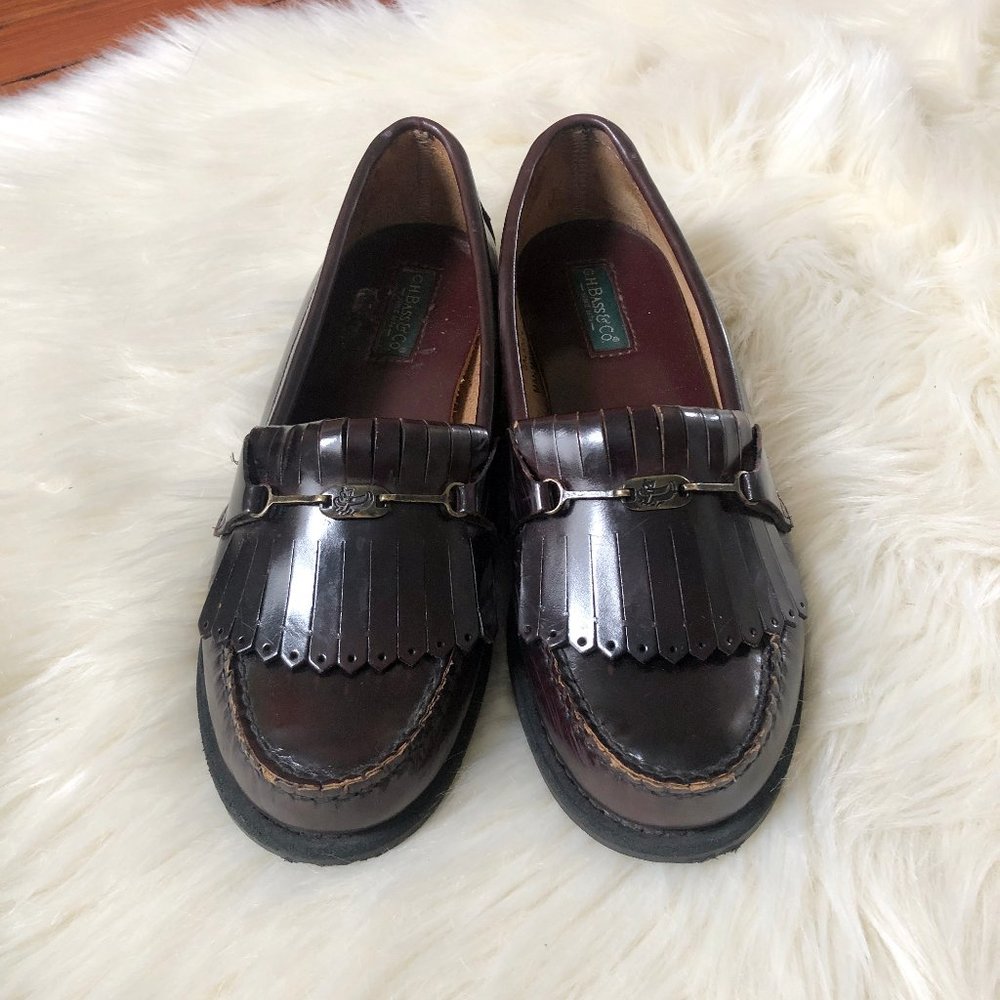 G.H. Bass & Co. Patent Leather Loafers